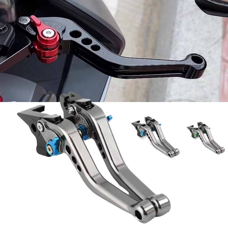 Cnc Aluminum Adjustable Brake Clutch Levers - Leva Freno Regolabile per Moto TRIUMPH
