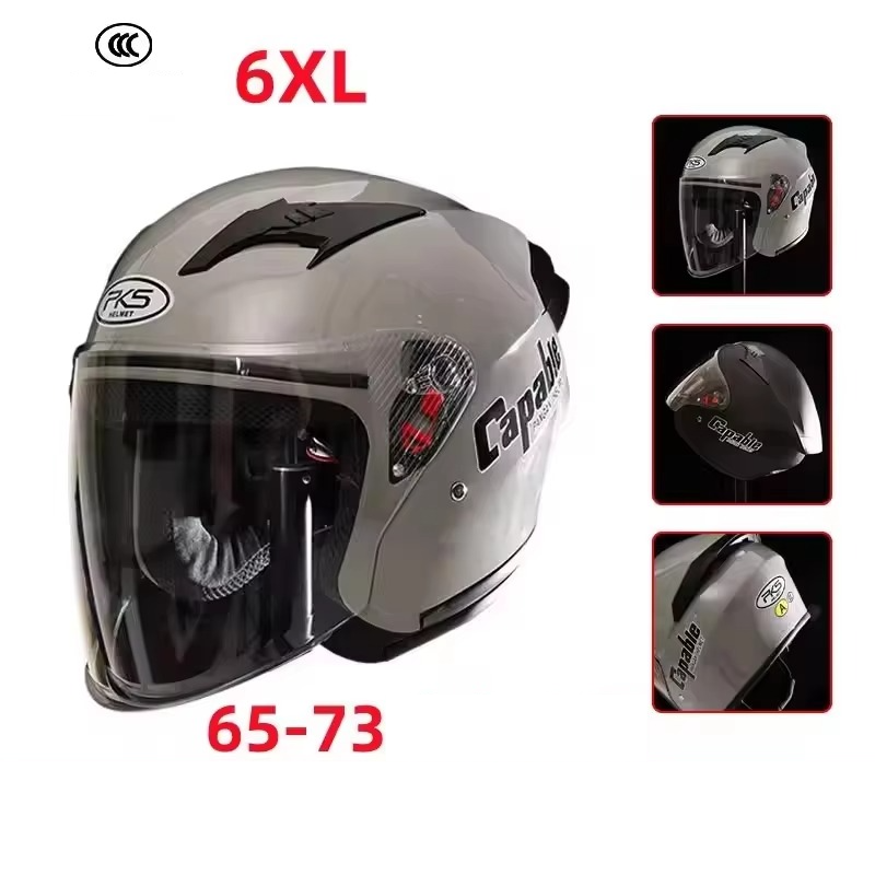 Casco da Moto Grande da Uomo,  - Dual Visor Motorcycle Racing Helmet recensione e prezzo