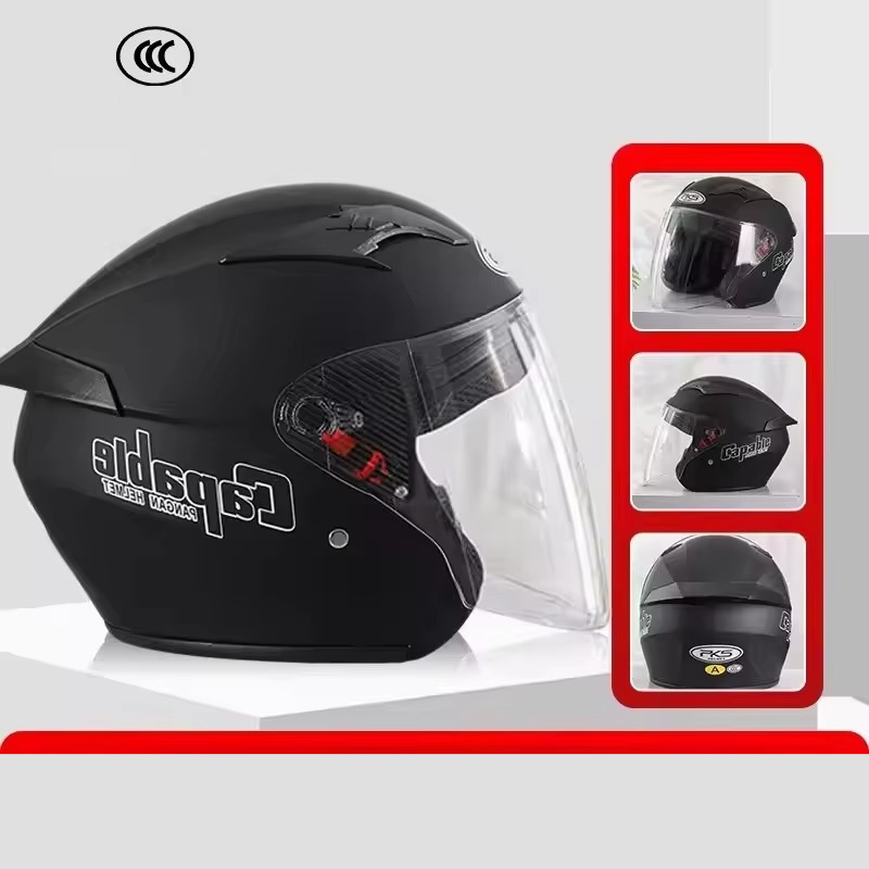 Casco da Moto Grande da Uomo,  - Dual Visor Motorcycle Racing Helmet recensione e prezzo