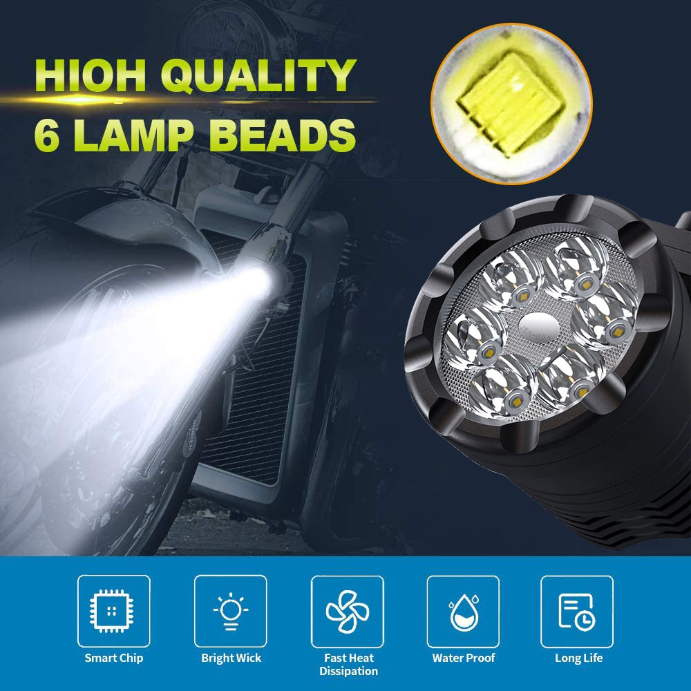 NLpearl 60W Faro LED per moto  - Universal Motorcycle Led Headlight Projector recensione e prezzo