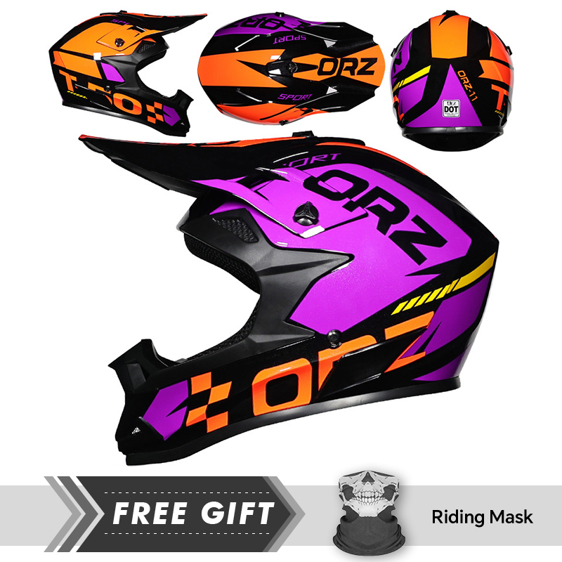 Casco fuoristrada protezione p - Quick Release Buckle Motorcycle Helmet recensione e prezzo