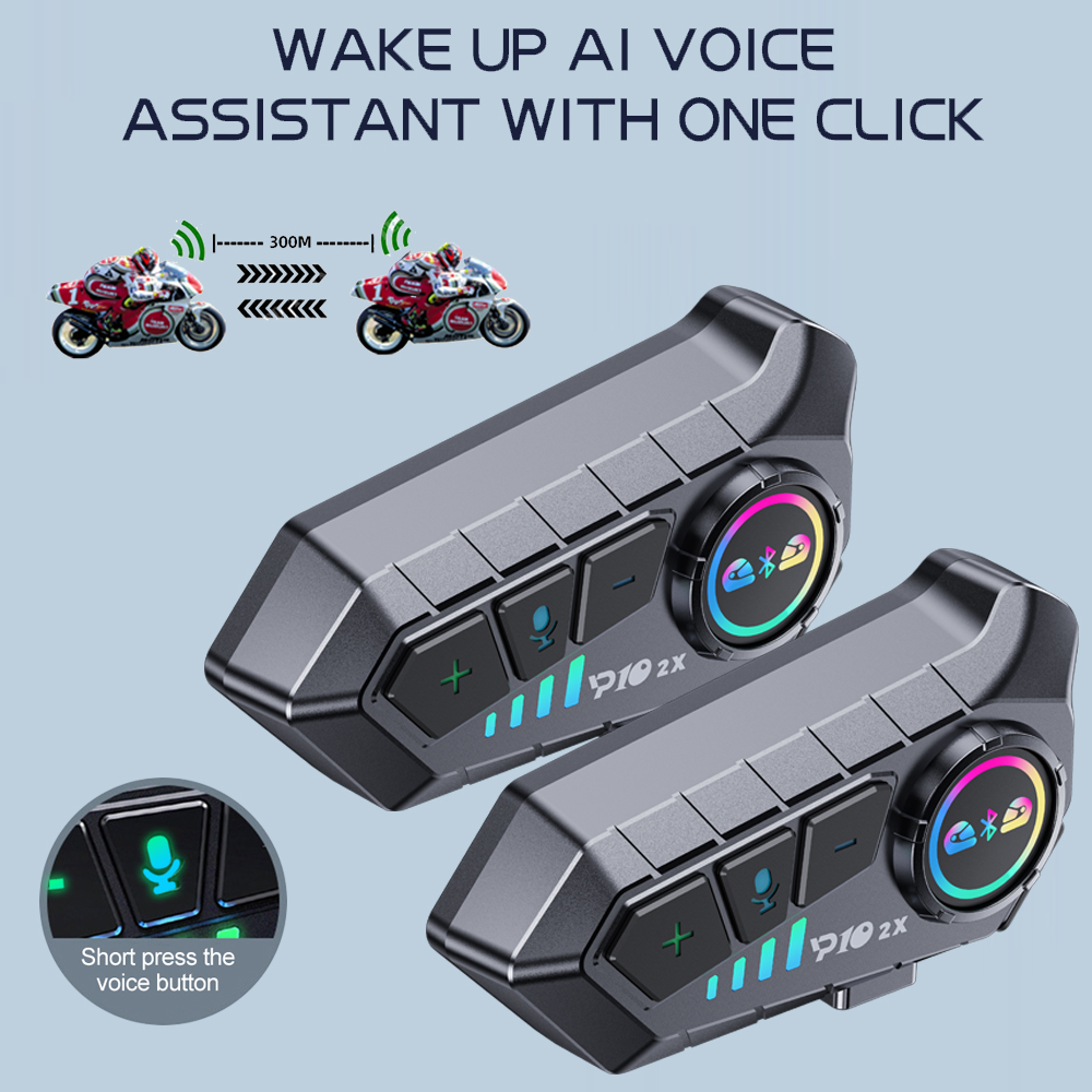 Y10 2x Interfono per moto Auri - Full Face Motorcycle Helmet With Bluetooth recensione e prezzo